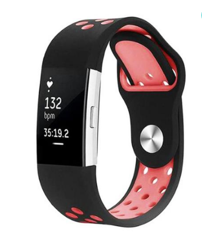 Correa de Silicona Fitbit Charge 2 Agujeros Redondos Monocromática - Image 19