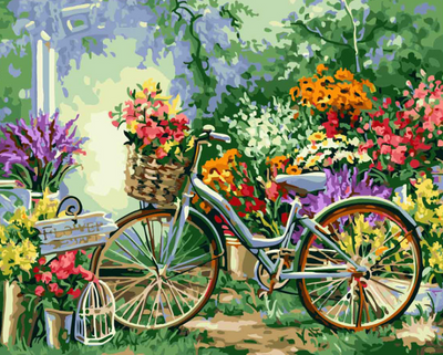 Pintura por Números con Plantas - Kit Completo