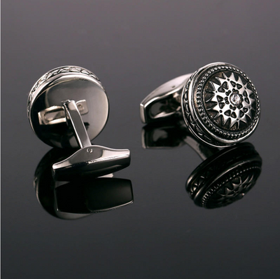 Gemelos de Negocios con Diamantes Franceses - Image 4