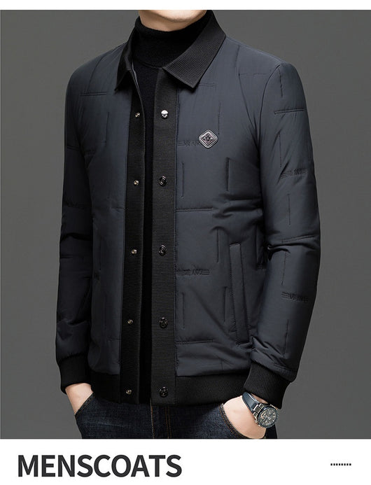 Chaqueta Acolchada con Solapa y Bajo Redondeado - Image 19