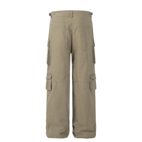 Pantalones Cargo Multibolsillos Americanos para Hombre