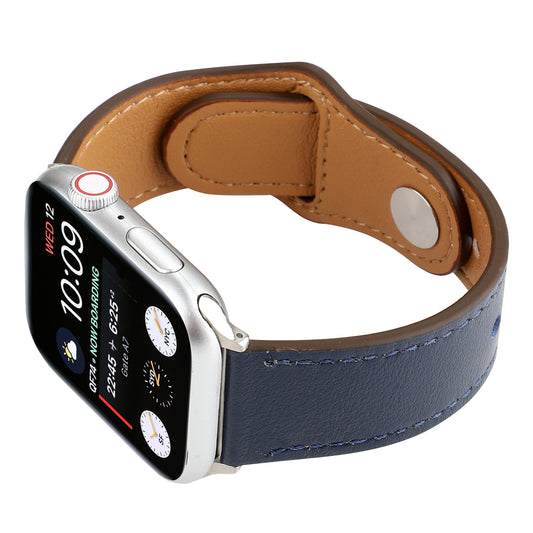 Correa de Cuero Deportiva Compatible con Apple Watch - Image 2