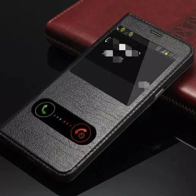 Funda Protectora de Cuero tipo Concha para Smartphone - Image 7