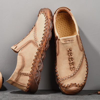 Zapatos Casuales de Cuero Artesanal Transpirable para Hombre - Image 4