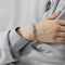 Pulsera de Cadena Hip Hop para Parejas - Diseño Cubano Trendy