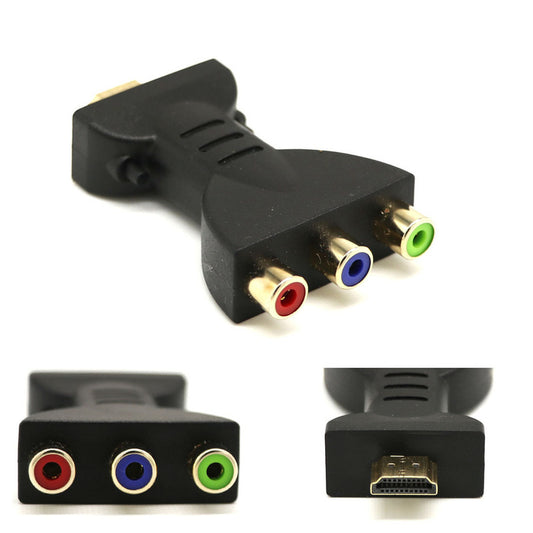 Adaptador RCA HD Configurador de Colores Rojo, Azul y Verde