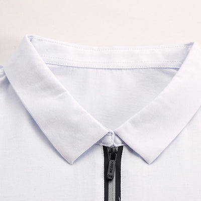 Camiseta de Rayas para Hombre - Algodón 100% Manga Corta - Image 3