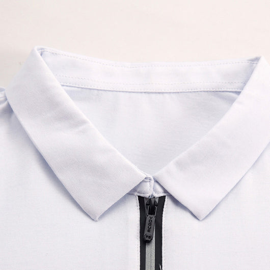 Camiseta de Rayas para Hombre - Algodón 100% Manga Corta - Image 3