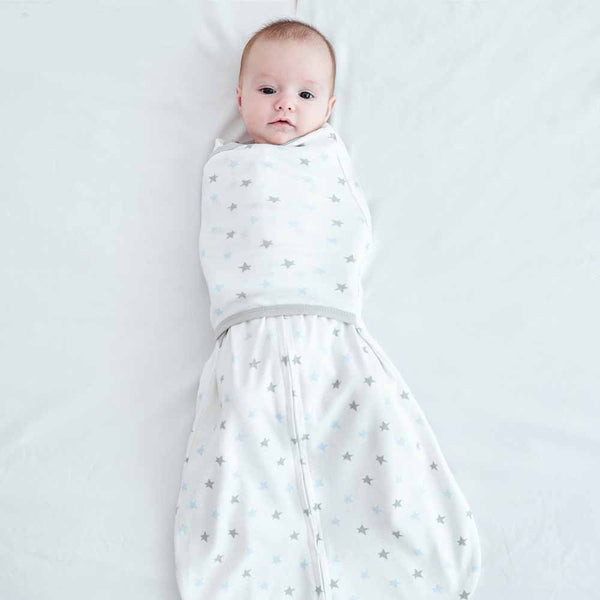 Saco de Dormir Infantil de Algodón Estampado Cuatro Estaciones