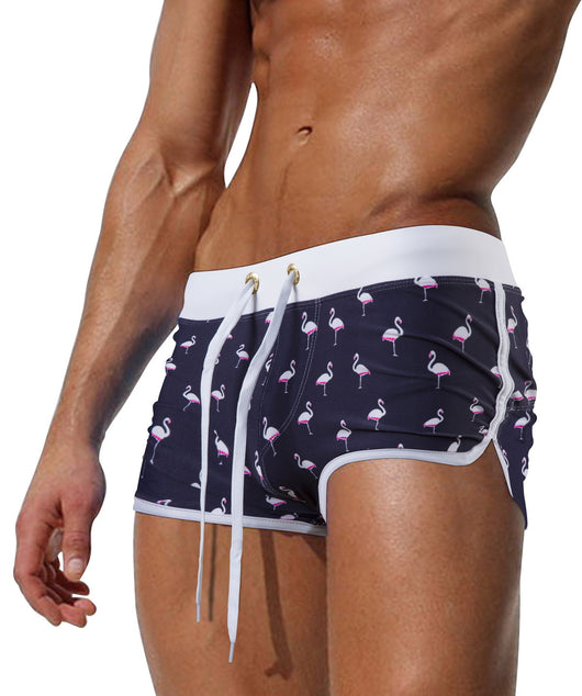 Shorts de Baño Flamingo Crazy