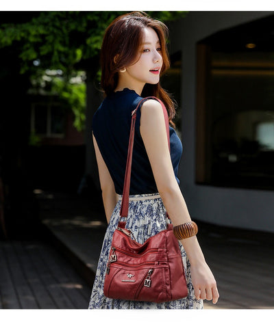 Bolso de Hombro de Doble Capa para Mujer Madura – Colección Otoño Invierno - Image 28