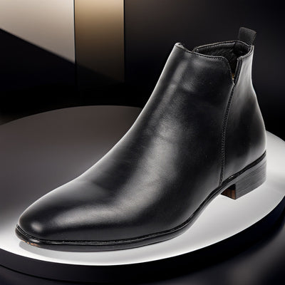 Botas Cortas para Hombre Estilo Europeo Americano - Image 11