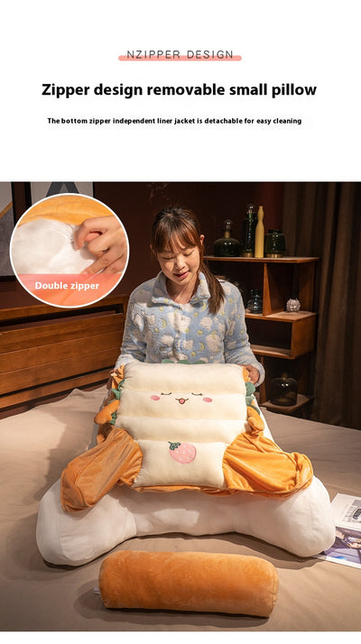 Almohada de Soporte Lumbar Grande para Cama, Embarazo y Descanso - Image 27