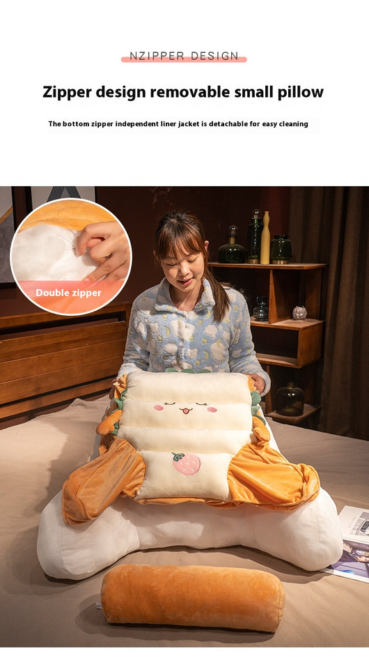 Almohada de Soporte Lumbar Grande para Cama, Embarazo y Descanso - Image 27