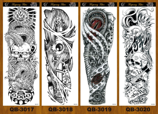 Manga Completa Tatuaje Temporal Impermeable Serie QB - Image 8