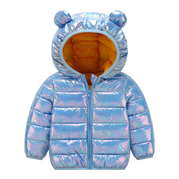 Chaquetas Acolchadas de Plumón para Niños y Niñas - Otoño e Invierno