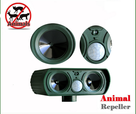 Repelente Ultrasónico Solar para Animales - Image 3