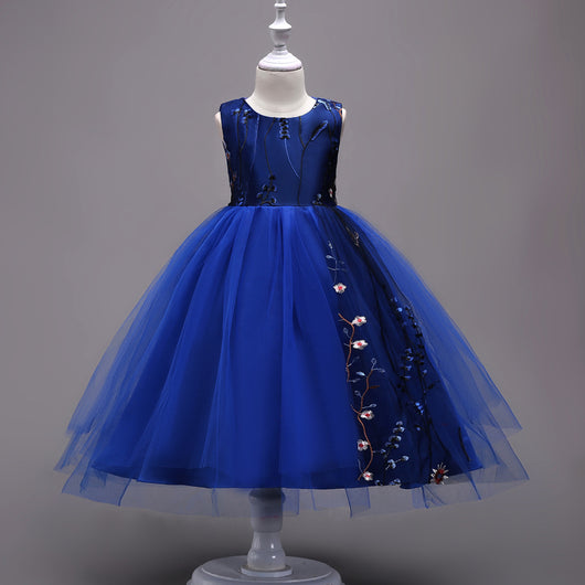 Vestido Infantil Bordado para Niñas de 4 a 15 Años - Image 28