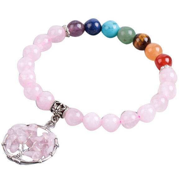 Pulsera de Cristal con Cuentas Brillantes