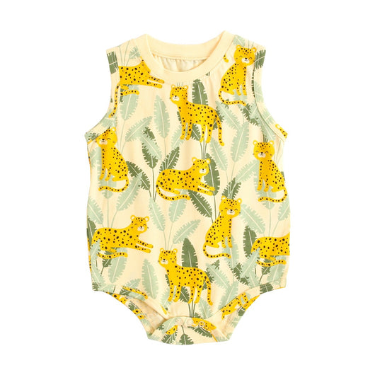 Pijama Enterizo Bebé Estampado Animales en Algodón Puro - Image 5
