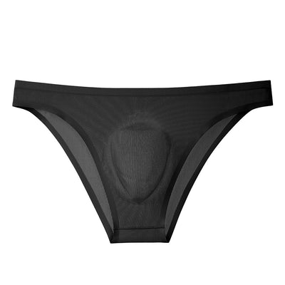 Calzoncillos de Seda de Hielo Translúcidos Ultra Delgados sin Costuras para Hombre - Image 5