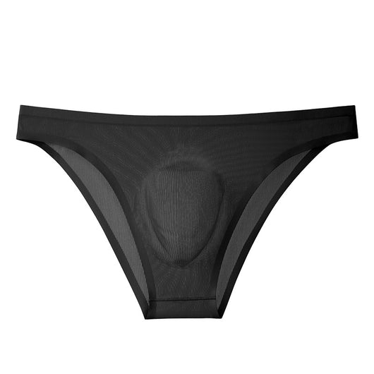 Calzoncillos de Seda de Hielo Translúcidos Ultra Delgados sin Costuras para Hombre - Image 5