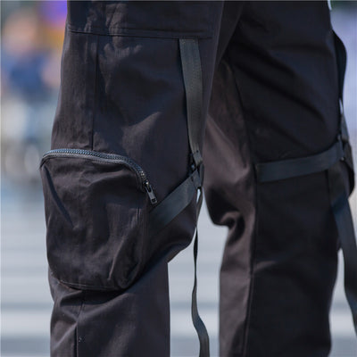 Pantalones Harem Casuales para Hombre con Múltiples Bolsillos - Image 15