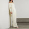 Jumpsuit Elegante Hombro Descubierto con Cuello - Cintura Alta Efecto Adelgazante