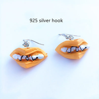 Aretes Divertidos de Hamburguesa Creativa - Image 21