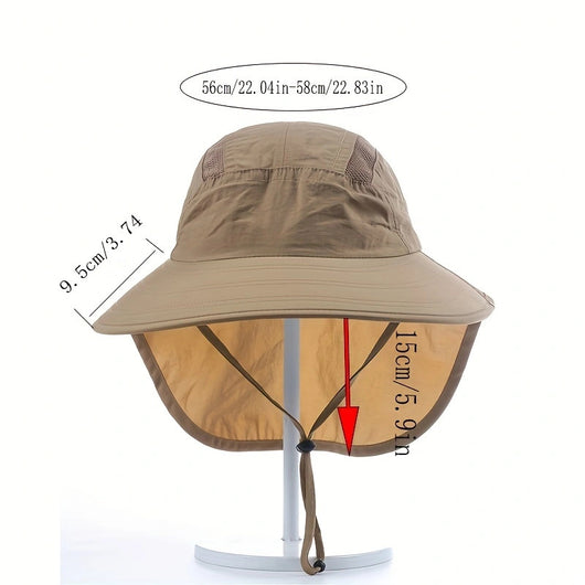 Gorra de Protección Solar para Hombre - Ideal para Actividades al Aire Libre - Image 8