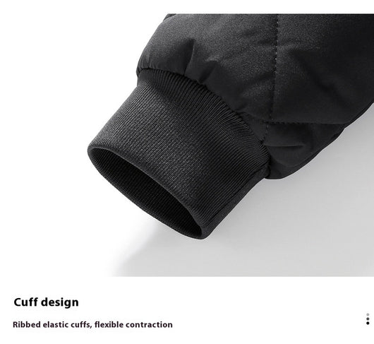 Chaqueta de Invierno Acolchada Talla Grande para Hombre - Image 11