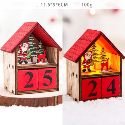 Calendario de Adviento con Escenas Navideñas Decorativas - Image 24
