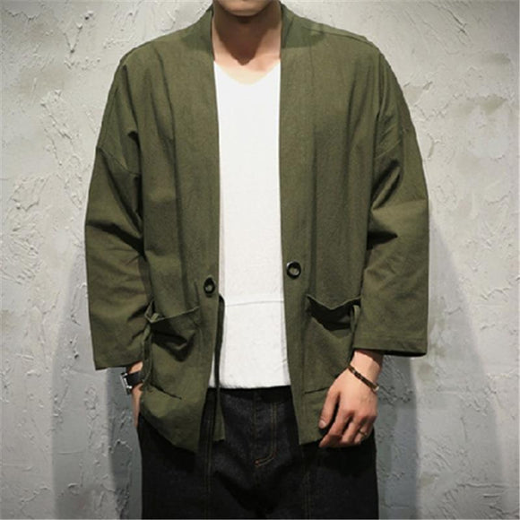 Cardigan Estilo Taoísta