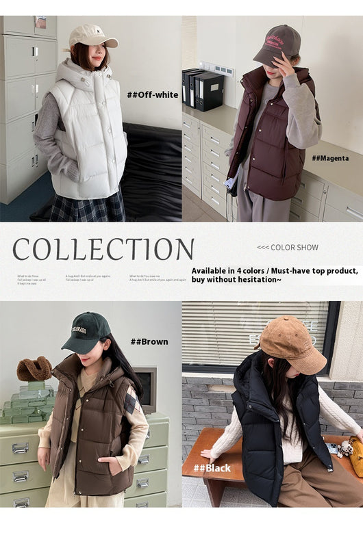 Chaleco Acolchado Térmico para Mujer - Talla Grande Invierno - Image 18