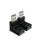 Adaptador USB 3.0 Macho a Hembra en Ángulo de 90° (Izquierda y Derecha)