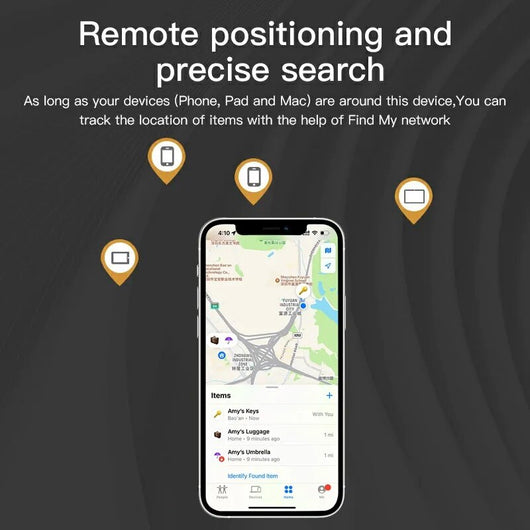 Localizador GPS Bluetooth Compatible con Find My - Rastreador Inteligente para Bolsas, Llaves y Mascotas - Image 12