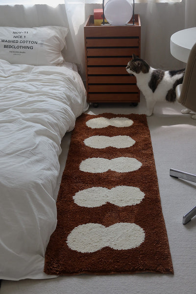 Tapete Absorbente de Terciopelo Grueso Antideslizante para Sala y Comedor - Image 23