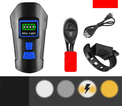 Luz Delantera LED de Alta Potencia para Bicicleta - Image 11