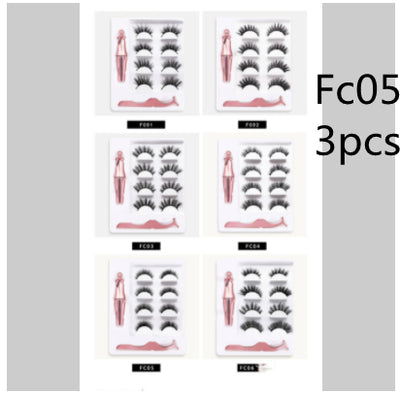Juego de Tres Pares de Pestañas Postizas - Image 17