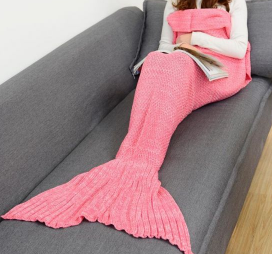 Manta Cola de Sirena para Dormir - Cozy Knit - Image 13