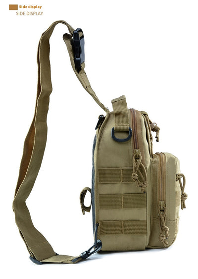 Bolsa Mensajera Táctica Impermeable en Tela Oxford con Camuflaje - Image 23