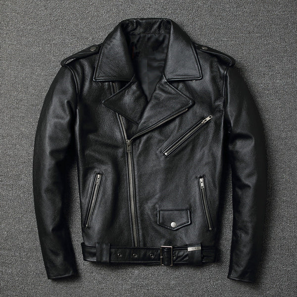 Chaqueta de Cuero para Motociclista Harley Estilo Clásico - Image 11