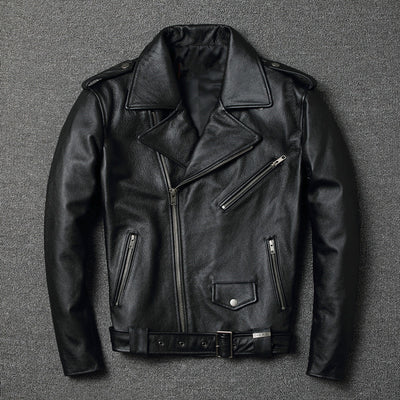 Chaqueta de Cuero para Motociclista Harley Estilo Clásico - Image 11