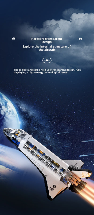 Modelo de Transbordador Espacial - Puzzle 3D Armable - Image 11
