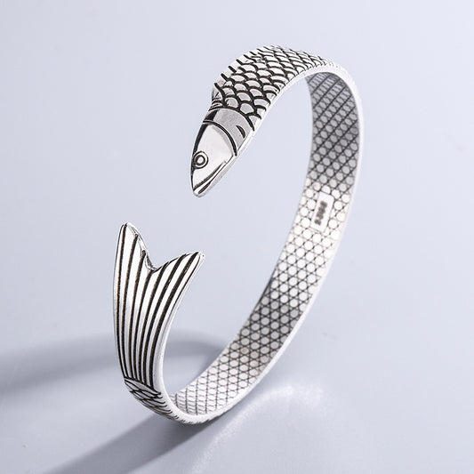 Pulsera de la Suerte JINLONGYU Abierta para Mujer