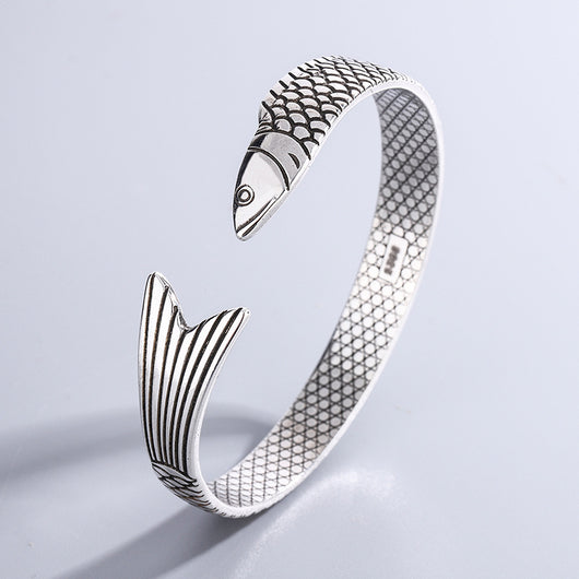 Pulsera de la Suerte JINLONGYU Abierta para Mujer