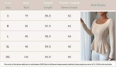 Blusa Manga Larga con Espalda Abierta Elegante - Image 6