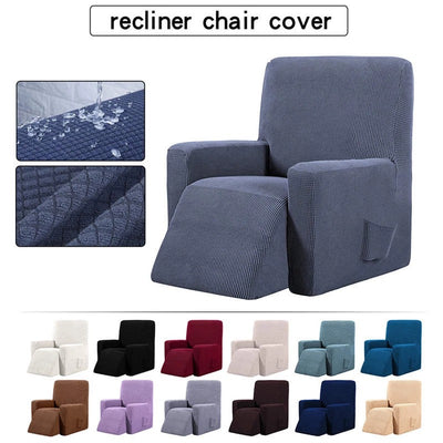 Funda Reclinable Impermeable Premium de Una Plaza