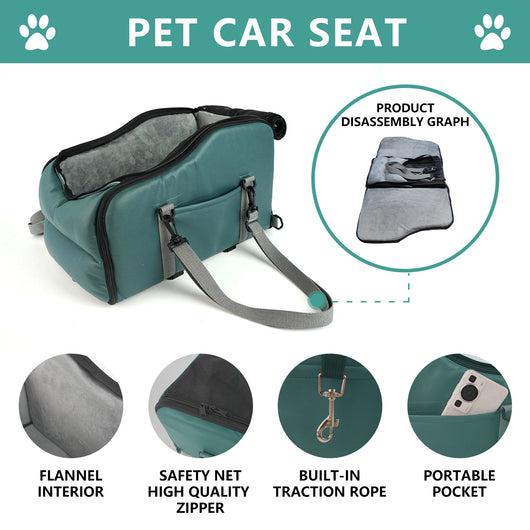 Colchoneta Portátil para Mascotas en Auto - Lavable y Desmontable - Image 3