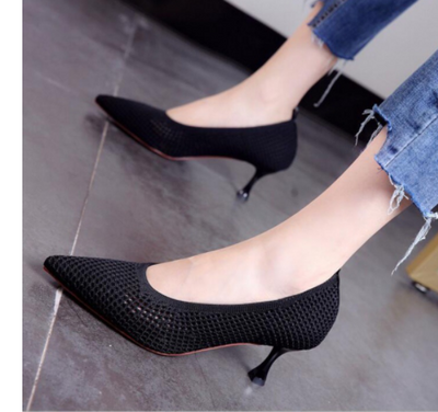 Tacones Altos Punta Fina Stiletto Elegantes - Image 5